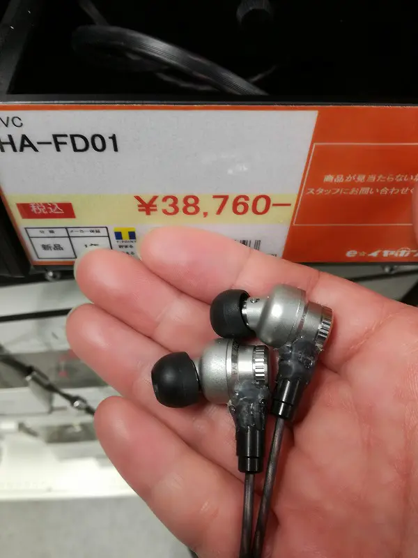 Amazon.com: JVC HA-FD01 in-Ear Headphones - Interchangeable