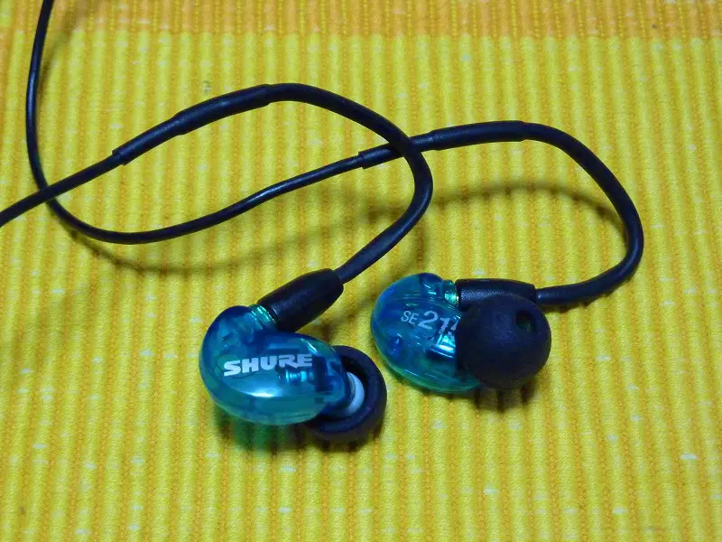 uishure se 215speイヤーピース交換済み SHURE SE215spe イヤーピース交換～SONY トリプルコンフォート