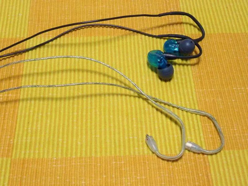 SHURE SE215speをSE846のケーブルにリケーブルすると…！？ | まちろブログ